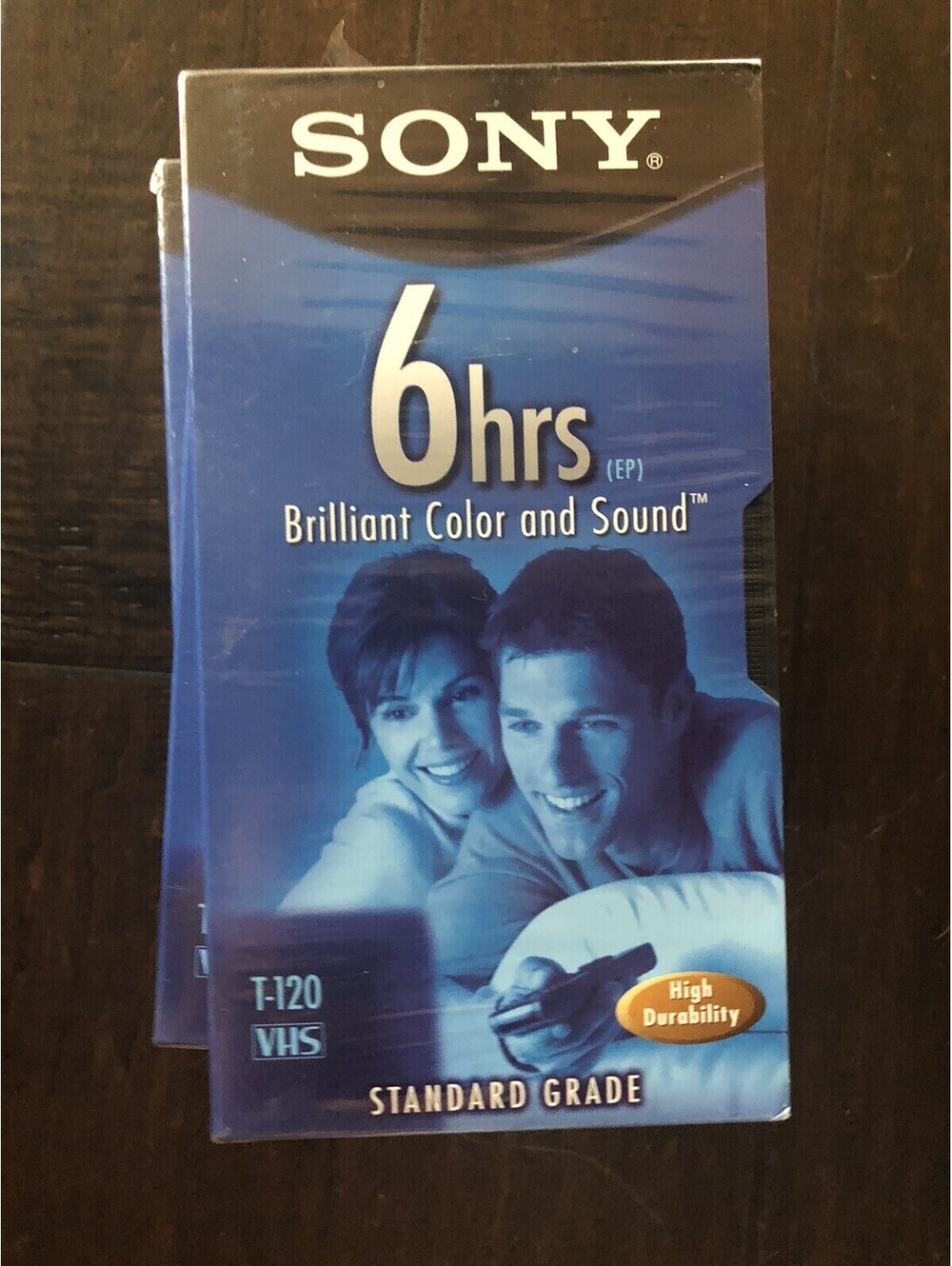 New Sony 6 Hrs VHS Tapes 5pc Blank Cassettes Standard.